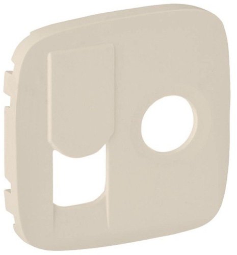 Лицевая панель Legrand Valena Allure для 2-м. розетки TV+RJ45 слоновая кость картинка